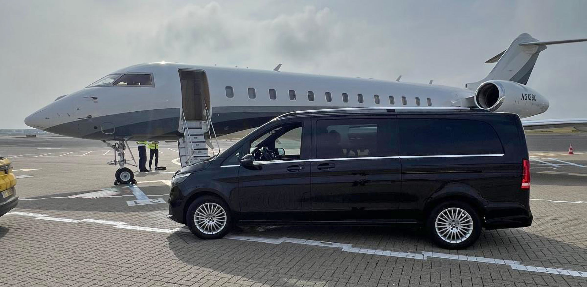 Flygtaxi direkt till planet på Kastrup